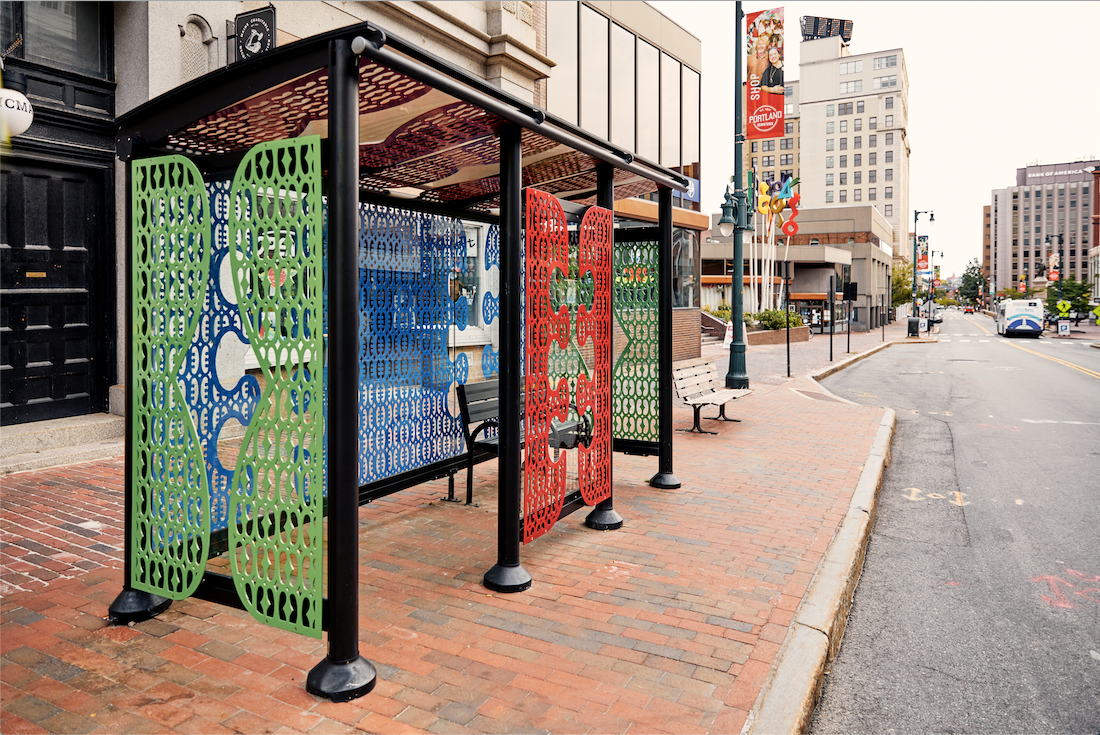 
            Reimagining Bus Shelters As Local Art