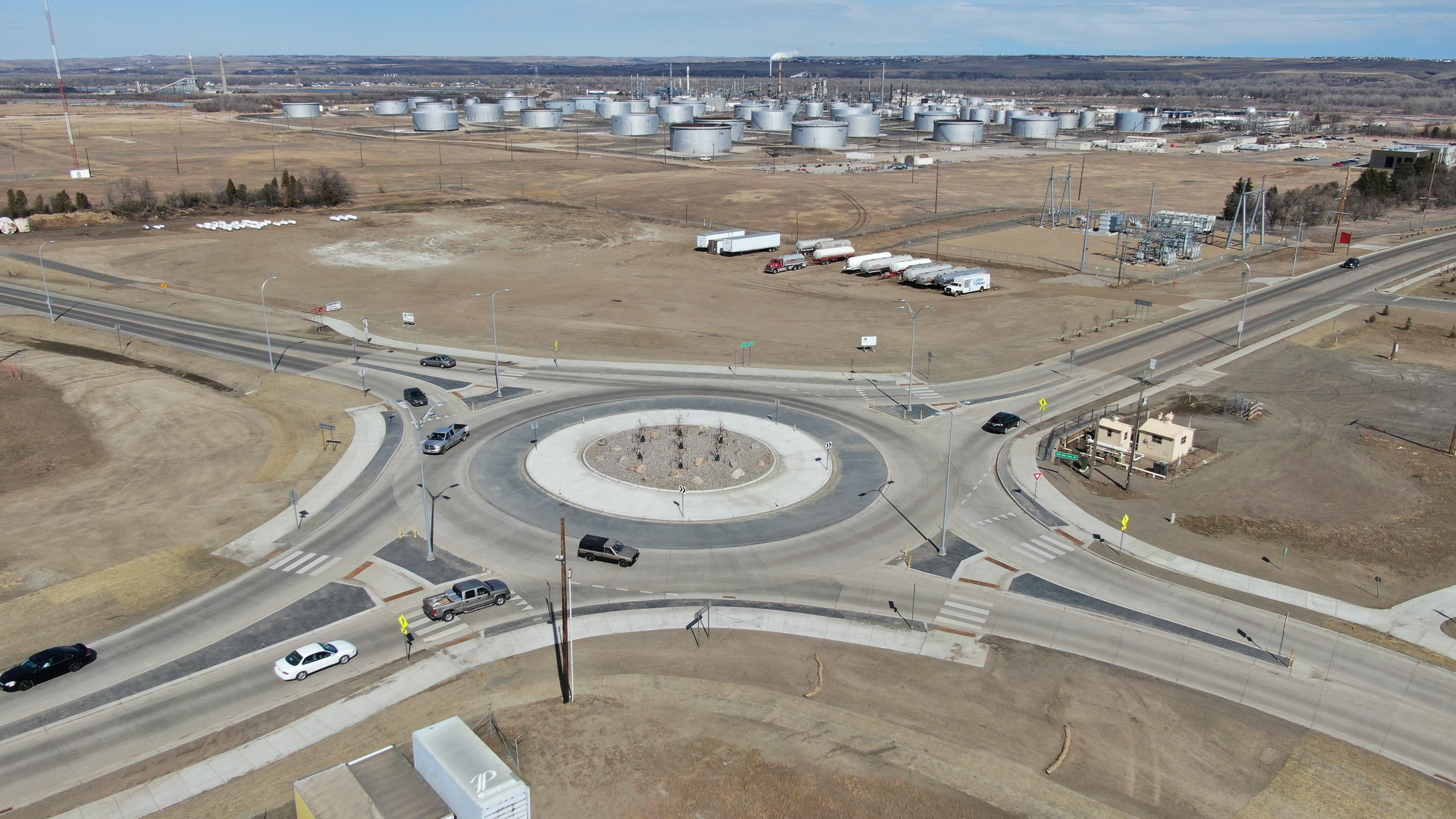 North Dakota Highway Roundabouts Reduced Crashes