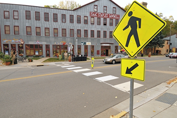 Speed, Signage Impact Yielding to Pedestrians